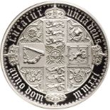 United Kingdom Elizabeth II 2021 Silver 10 Pounds (10 oz.) Gothic Crown Quartered Arms Proof NGC PF