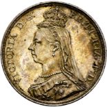 United Kingdom Victoria 1887 Silver Crown