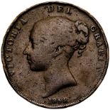 United Kingdom Victoria 1854 Copper Penny