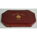 United Kingdom, Edward VII, 1902 Short Set Case