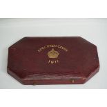 United Kingdom, George V, 1911 Long Set Case