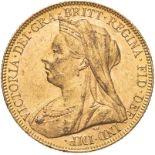 United Kingdom, Victoria, 1900 Gold Sovereign, NGC MS 62