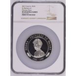 Cook Islands, Elizabeth II, 2017 Silver 25 Dollars, Princess Diana Memorial, Proof, Single FinestNG