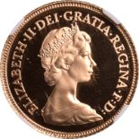 United Kingdom, Elizabeth II, 1983 Gold Half-Sovereign, Proof, NGC PF 69 ULTRA CAMEO