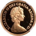 United Kingdom, Elizabeth II, 1984 Gold Half-Sovereign, Proof, NGC PF 69 ULTRA CAMEO