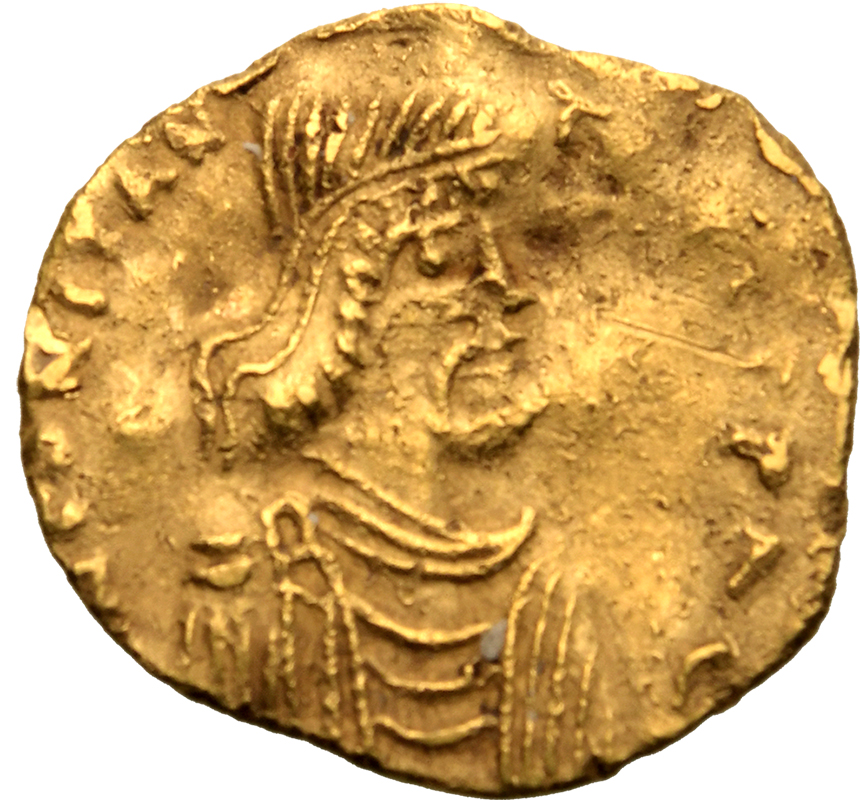 Byzantine Empire, Constans II, 641-668 Gold Tremissis