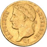 France, Napoleon I, 1810 A Gold 20 Francs, Very fine