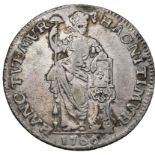 Netherlands: Dutch Republic, 1786 Silver 1 Gulden, Very fine
