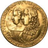Austria: Holy Roman Empire, Ferdinand Karl, 1646 Gold 5 Ducats, Very fine, ex-mounted