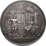 Netherlands, 1732 Silver Medal, Centenary of the founding of Utrecht University