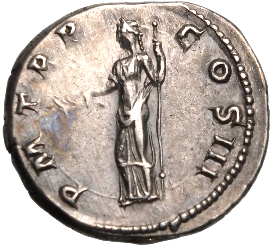 Ancient Rome: Roman Imperial, Hadrian (117-138 AD),  Silver Denarius, Very fine - Image 2 of 2