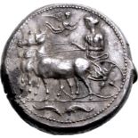 Ancient Greece: Sicily, 412-408BC Silver Tetradrachm