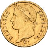 France, Napoleon I, 1810 A Gold 20 Francs, Very fine
