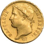 France, Napoleon I, 1811 A Gold 20 Francs, Good very fine