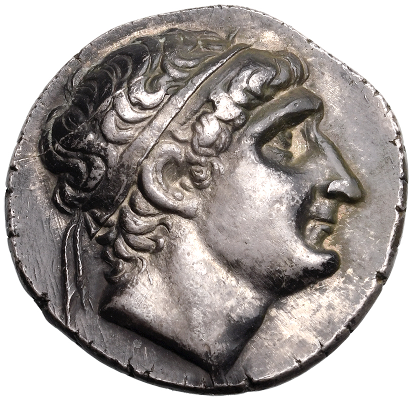 Seleucid Empire, Antiochos I Soter, Circa 281-261 BC. Silver Tetradrachm, About extremely fine