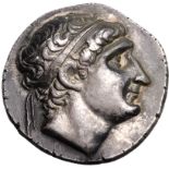 Seleucid Empire, Antiochos I Soter, Circa 281-261 BC. Silver Tetradrachm, About extremely fine