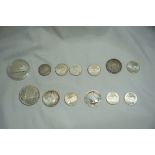 Canada, Various Dates Lot of 13 Silver Various Denominations
