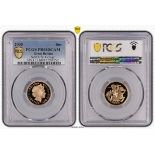2005 Gold Sovereign Reworked St. George Proof PCGS PR68 DCAM
