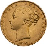 1838 Gold Sovereign About fine