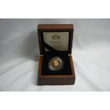 2012 Gold Sovereign Diamond Jubilee Proof Box & COA