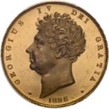 1826 Gold 5 Pounds (5 Sovereigns) Proof PCGS PR62 DCAM