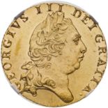 1798 Gold Guinea NGC MS 62