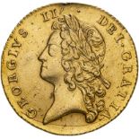 1738 Gold 2 Guineas Very fine, ex-mounted