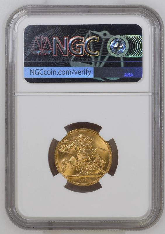 1958 Gold Sovereign NGC MS 65 - Image 2 of 2