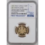 2022 Gold Sovereign Platinum Jubilee Proof Piedfort NGC PF 70 ULTRA CAMEO Box & COA