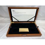 2018 Box 5 Coin Gold Commemorative Proof Box & COA