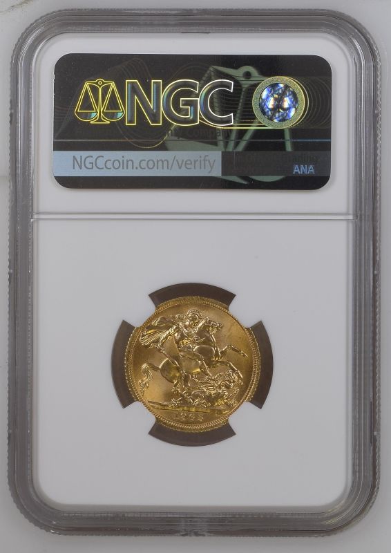 1965 Gold Sovereign NGC MS 65 - Image 2 of 2