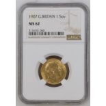 1907 Gold Sovereign NGC MS 62