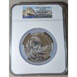 United States 2010 Silver 25 Cents Yosemite 5 oz NGC GEM UNCIRCULATED