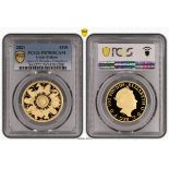 2021 Gold 100 Pounds (1 oz.) The Queen's Beasts 2021 Proof PCGS PR70 DCAM