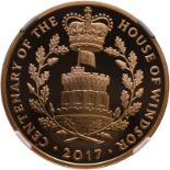 2017 Gold 5 Pounds House of Windsor Proof NGC PF 70 ULTRA CAMEO Box & COA