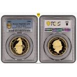 2021 Gold 100 Pounds The White Greyhound of Richmond Proof PCGS PR69 DCAM