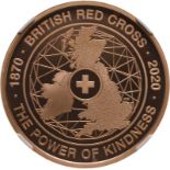 2020 Gold 5 Pounds Red Cross Proof NGC PF 70 ULTRA CAMEO Box & COA