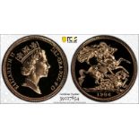 1986 Gold Sovereign Proof PCGS PR69 DCAM