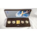 2002 Commonwealth Games Silver Proof Piedfort Set