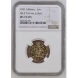 2022 Gold Sovereign Platinum Jubilee NGC MS 70 DPL