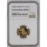 1988 Gold Half-Sovereign Proof NGC PF 69 ULTRA CAMEO