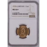 1976 Gold Sovereign NGC MS 66+