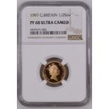 1997 Gold Half-Sovereign Proof NGC PF 68 ULTRA CAMEO