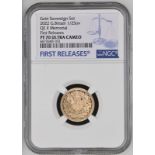 2022 Gold Half-Sovereign Memorial Sovereign Proof NGC PF 70 ULTRA CAMEO