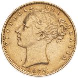 1862 Gold Sovereign Very fine