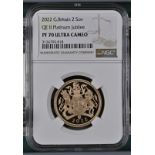 2022 Gold 2 Pounds (Double Sovereign) Platinum Jubilee Proof NGC PF 70 ULTRA CAMEO