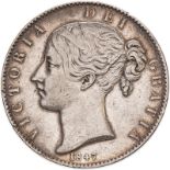 1847 Silver Crown Very fine