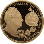 St. Helena 2017 Gold One Pound (1/4 oz.) William IV - Universal Currency Proof