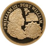 St. Helena 2017 Gold One Pound (1/4 oz.) William III - Fort William Proof
