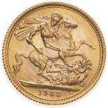 1968 Gold Sovereign Uncirculated